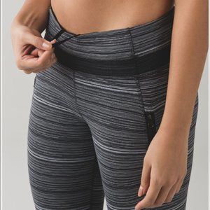 Lululemon Inspire Tight II (Mesh) Cyber Black Deep Coal/Black 4